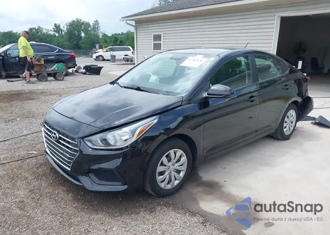 2022 Hyundai Accent Se from USA, damaged, VIN 3KPC24A67NE186376